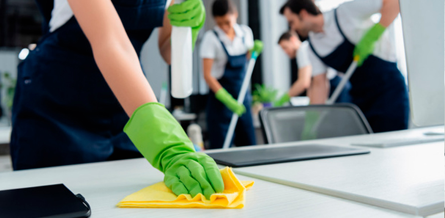 ¿Cómo funciona la limpieza de oficinas?