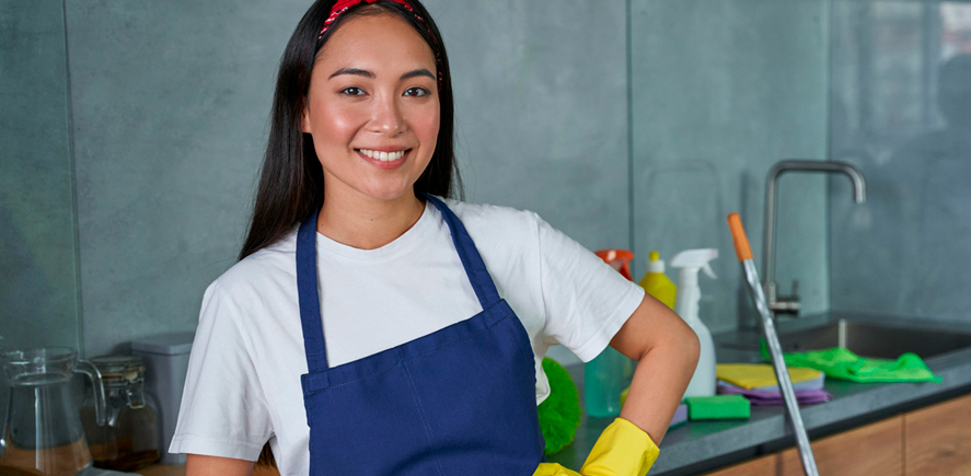 La ventaja del personal filipino en empresas de limpieza