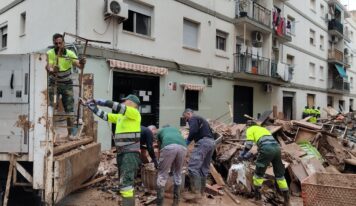 FCC Medio Ambiente continúa apoyando a la población afectada por la DANA